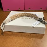 Juicy Couture Pam Gela E-Rhinestone Woven Bracelet Blue With Silver Crystals NWT Photo 4