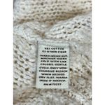Sonoma Life + Style 2X Cream Open Knit Sweater Pullover Long Sleeve Beachy Photo 7