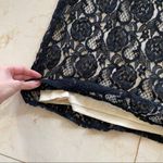 Xhilaration  Like New Black/Cream Lacy Dress Sz L Photo 2