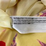 Mango MNG Skirt Romance Yellow Floral Ruffle Frill Mini Flirty Feminine Romantic Photo 10