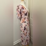 For Love & Lemons Magnolia Maxi Dress in Pink Blossom Size Small $457 Photo 4