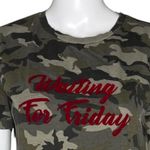 ZARA  Shirt Womens Medium Green Camo Camouflage Cropped Casual Urban Streetwear‎ Photo 4