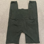 Free People Movement  Good Karma Leggings 7/8 Army Green XS/S Photo 1