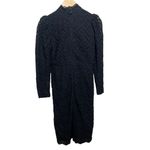 byTimo Black Lace Mock Neck Puff Sleeve Shift Dress NWT Sz. XS Photo 4