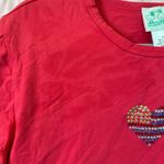 Quacker Factory Vintage 4th of July Flag Embelished Tshirt 1X Photo 1