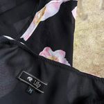 Lily Cherry Blossom Print Midi Skirt Size M Photo 2