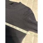 Theory  Merino Wool Black Sweater Women's Size Medium Crewneck Photo 6