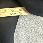 Vintage 80s Gillian Sheath Dress Womens 8 Black Silk Minimalist Capsule Chic Photo 6