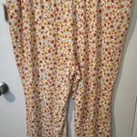 Torrid 4 Festi Collection Plus Size Super Soft Slub Flare Floral Leg Pants 4x 26 Photo 7