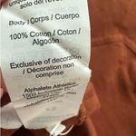 Alphalete NWT  Crop Top Rust Brown Short Sleeve Gym Tee Size XS Photo 9