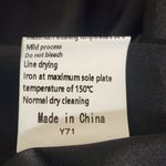 Exlura Black Mini Dress Size Small Black Smocked Dress Photo 8