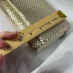 Gunne Sax NWT  Jessica McClintock silver chainmail crossbody bag. Photo 8