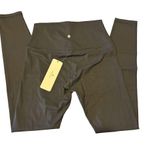 CRZ Yoga Women's High Waist Gray Leggings Yoga Pants Stretch Comfort - L Photo 2