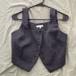 Moon River NWT Pinstripe Suit Skirt Photo 3