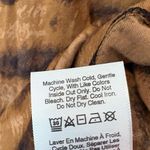 DKNY  Animal Print‎ Mesh Long Sleeve Top Size Small Photo 6