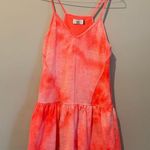 Dolce Vita Roxanne Printed Tie Dye Cutout Dress Cover Up Summer Dress Photo 2