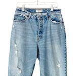 Abercrombie & Fitch Jeans Dad High Rise Curve Love Button Fly Distressed 30 Long Photo 1