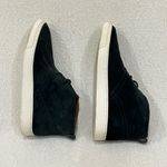 Lucky Brand  Navy Lorelle Mid Top Lace Up Suede Sneaker Size 6.5 Photo 8