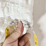 Nanette Lepore Womens Cotton Blend Fit & Flare Dress White Size 0 Bow V Neck Photo 9