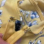 Trixxi Floral Geo Print Kimono Sleeve Surplice Neckline Wide Leg Romper Large Photo 7