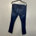 Rag and Bone Blue Dark Wash Denim Tomboy Low Rise Fitted Distressed Jeans 27 Photo 4