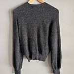 Andrew Marc MARC NEW YORK black and white crew neck pull over sweater classic preppy Photo 6