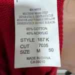 Southern Lady Hearts Valentines Day Love Sweater Vest Red Cupid Kitschy Size M Photo 4