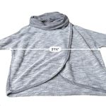 Calvin Klein Purple & Gray Crossover Knit Cowl Neck Pullover Sweater Size S Photo 8