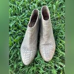 Joie  Snakeskin Textured Heeled Ankle Boot Size US size 7 Photo 2