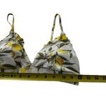 Cabana Del Sol Multicolor Lemons Padded Bikini Top Women Swimsuit Large | 66-15 Photo 1