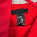 H:ours Revolve  Red Bodycon Sleeveless Dress Size XXS Side Cutout O49 Photo 3