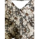 Shyanne  Southwestern Aztec Boho High-Low Chiffon Dress Women’s Medium Photo 9