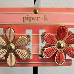 Piper  K | Metal Flower Hair Clips Photo 0