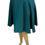 The Limited  Women’s Size S A Line Full Skirt Above Knee Preppy Office Chic Blue Photo 6