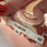 Tularosa REVOLVE Lora Micro Mini Paisley Print Halter Dress Size XS Festival Photo 7