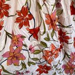 Clover and Sloane Floral Maxi Dress in White Size 14 Photo 9