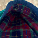 Vintage 90’s Misty Harbor Flannel Lined Green Button Closure Coat Size 4 Petite Photo 7