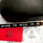 Salvatore Ferragamo NWOT SF131S Aviator Sunglasses Photo 5