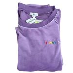 Nordstrom  BP PURPLE HYACINTH LOVE Be Proud  Inclusive Pride Velour S Photo 10