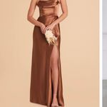 Birdy Grey  Mia Dress shiny Satin Copper XS Photo 1