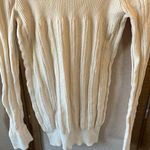 Decree  Cream Knit Sweater large Photo 13