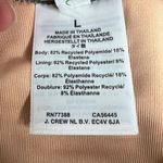 J Crew Heritage 1989 High Leg Bikini Bottom Size L‎ Cool Cypress Green NWT Size L Photo 5