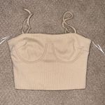 Morning Mist Cute bra cup crop top! Only worn once! Size 8 Photo 0