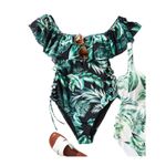 Tinibikini 🦎Tropical Off Shoulder One Piece🌵 Photo 2