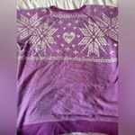 PINK - Victoria's Secret women’s vs snowflake crewneck sweater Photo 1