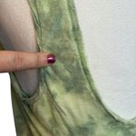 Free People Green Tie Dye Crochet Accent Tank Large Boho Hippie Festival READ Photo 8