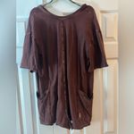 Brown Free People Hotshot Romper Size M Photo 1