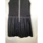 Glam  Black Fit and Flare Dress Small Designer Look Classic Preppy Date Night Photo 5