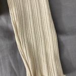 ZARA Cream Ribbed Long Sleeve Photo 4