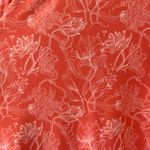 The American Outdoorsman Sz XL Coral Floral Rash guard Long Sleeve Sun Tee Top Orange Photo 2